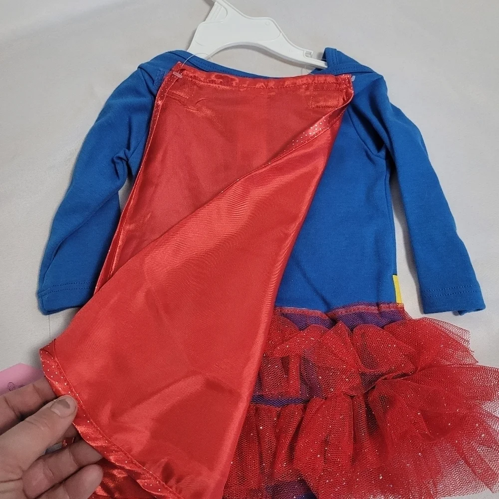 Supergirl Halloween Costume Dress Size 6-9 Months NWT